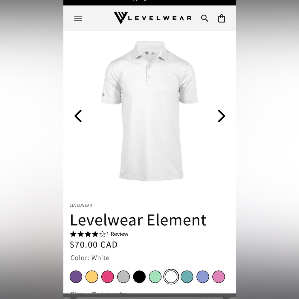 Levelwear element shirt